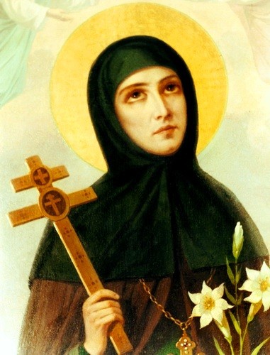 Икона прп. Евфросинии